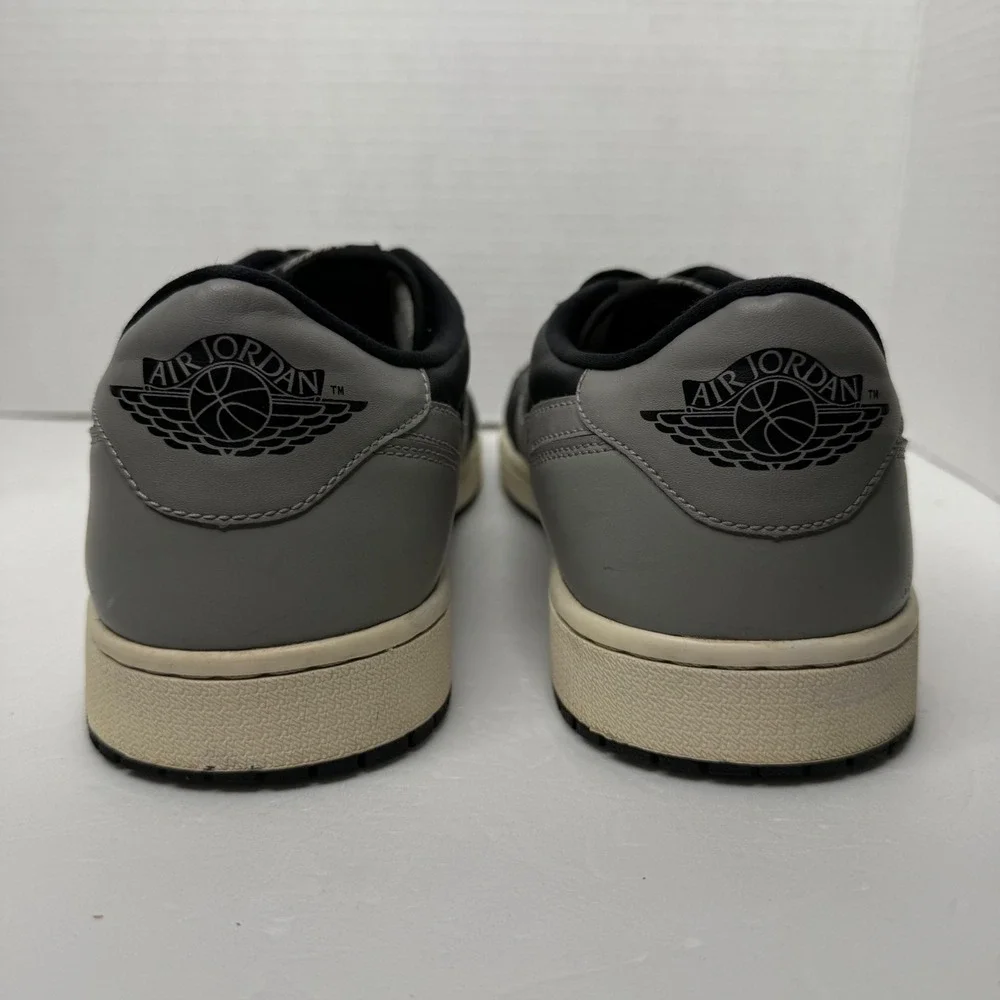 Nike Jordan 1 Retro Low OG 'Shadow' Mens 14 Black Grey 705329-003 2015